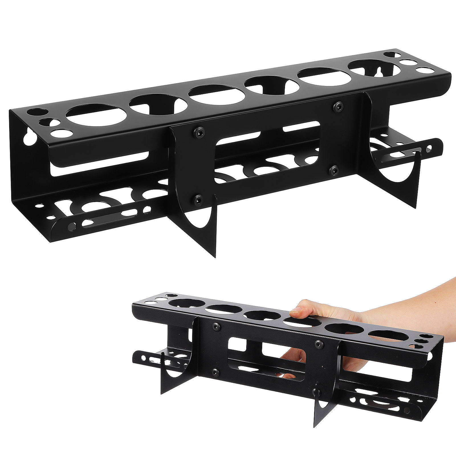 Workshop Tools Rack - Wandmontiertes Dichtungsmittel-Aufbewahrungsregal, Schwerlast-Werkzeughalter für Garage, Werkstatt,