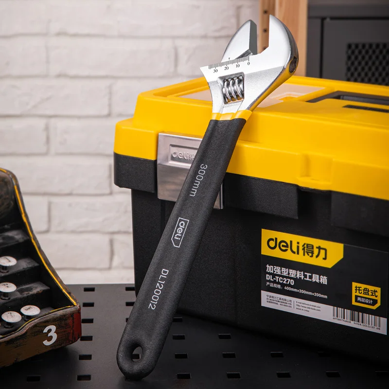 Car Workshop Tools And Equipment - Deli Verstellbarer Schraubenschlüssel Auto Fahrradschlüssel Dip