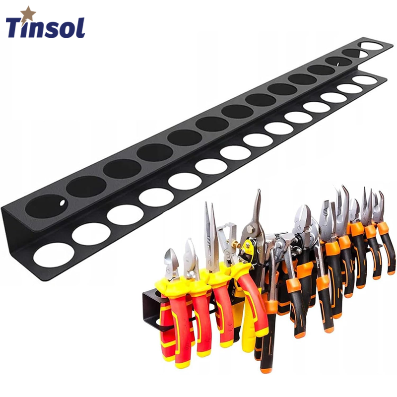 Workshop Tools Hammer - TINSOL Wandmontierter Schwerlast-Stahlzangenhalter Organizer Werkzeugständer für