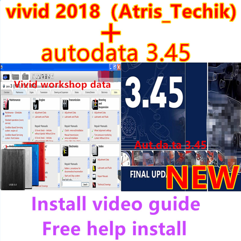 Maintenance Workshop Tools - 2023 heißer Verkauf Autodata 3,45 +