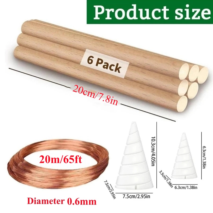 20 m/65 Fuß Elektrokultur-Gart – Dowel Jig Kit Bewertung und Preis