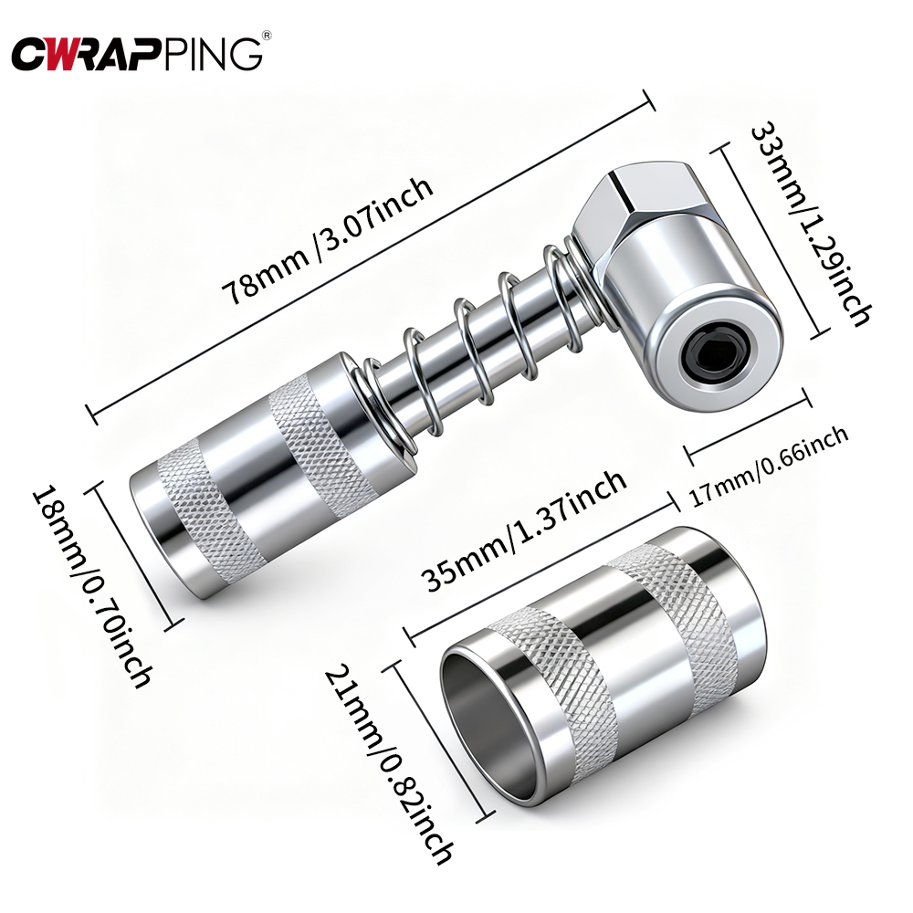 Fettpistolen-Adapter, 90-Grad- – Car Workshop Tools And Equipment Bewertung und Preis