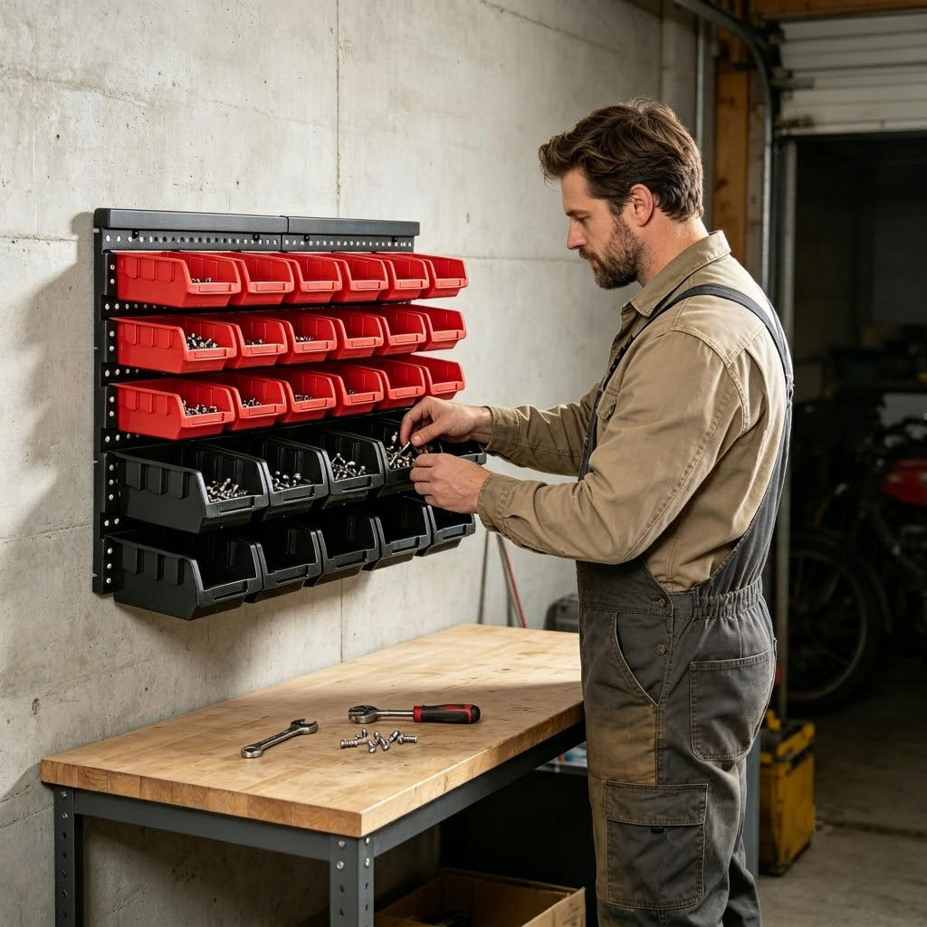 Wandmontierte Aufbewahrungsbox – Workshop Tools Hanging Bewertung und Preis