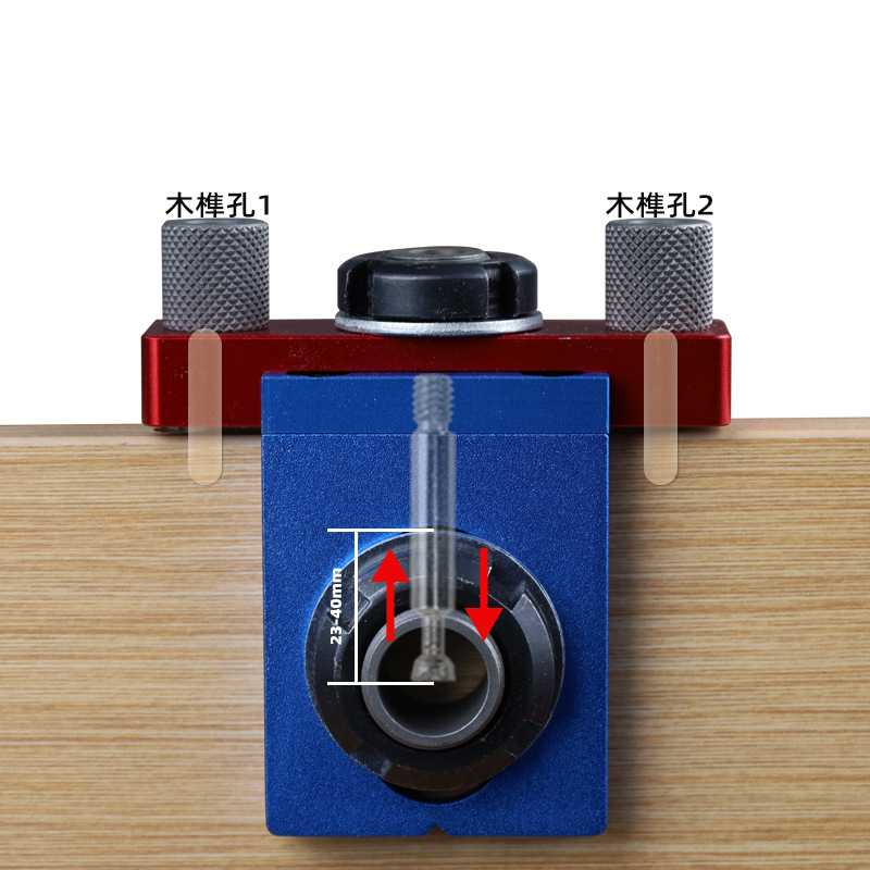 TEBAK W-136 Tasche Loch Jig Ki – Dowel Jig Kit Bewertung und Preis