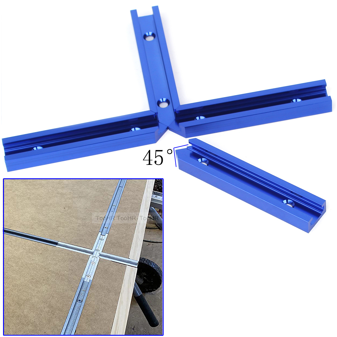 19mm T-Track Slot Gehrung Trac – Dowel Jig Kit Bewertung und Preis