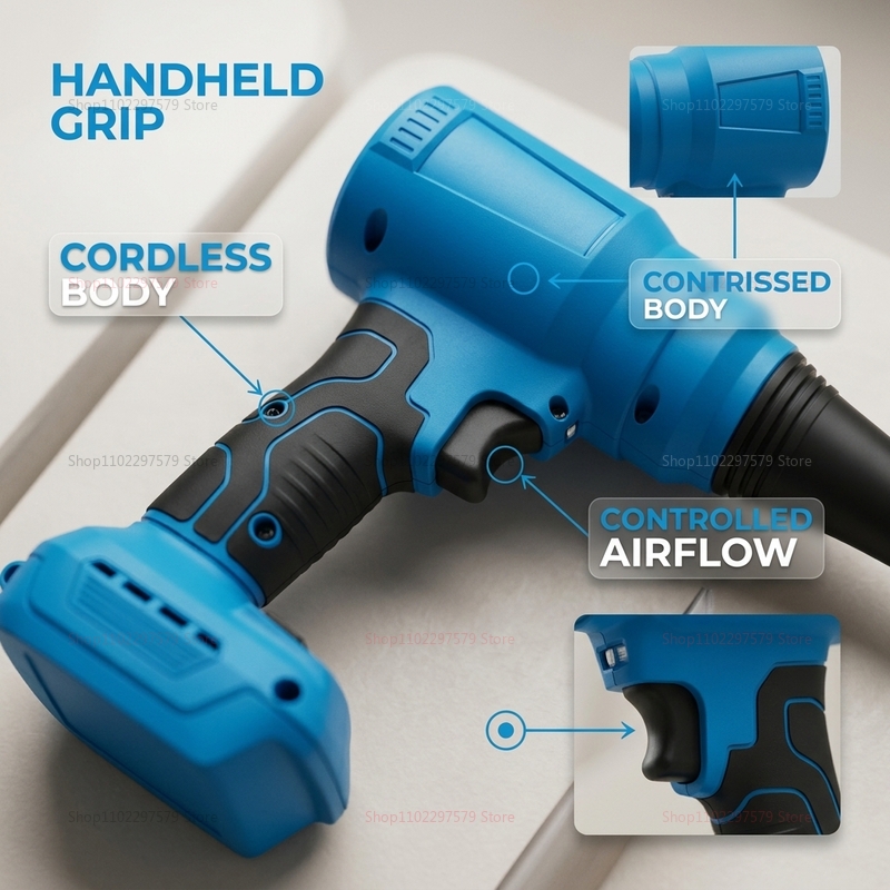 18V Bürstenloser Akku-Luftstau – Power Tools In Workshop Bewertung und Preis
