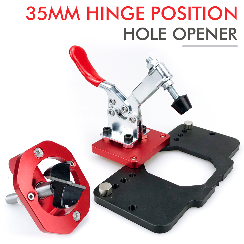 35 mm verdeckte Türscharnier-V – Dowel Jig Kit Bewertung und Preis