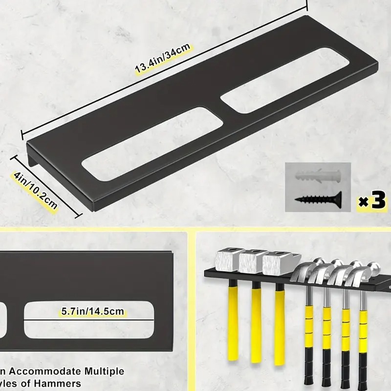 Wandmontierter Metall-Werkzeug – Workshop Tools Hammer Bewertung und Preis
