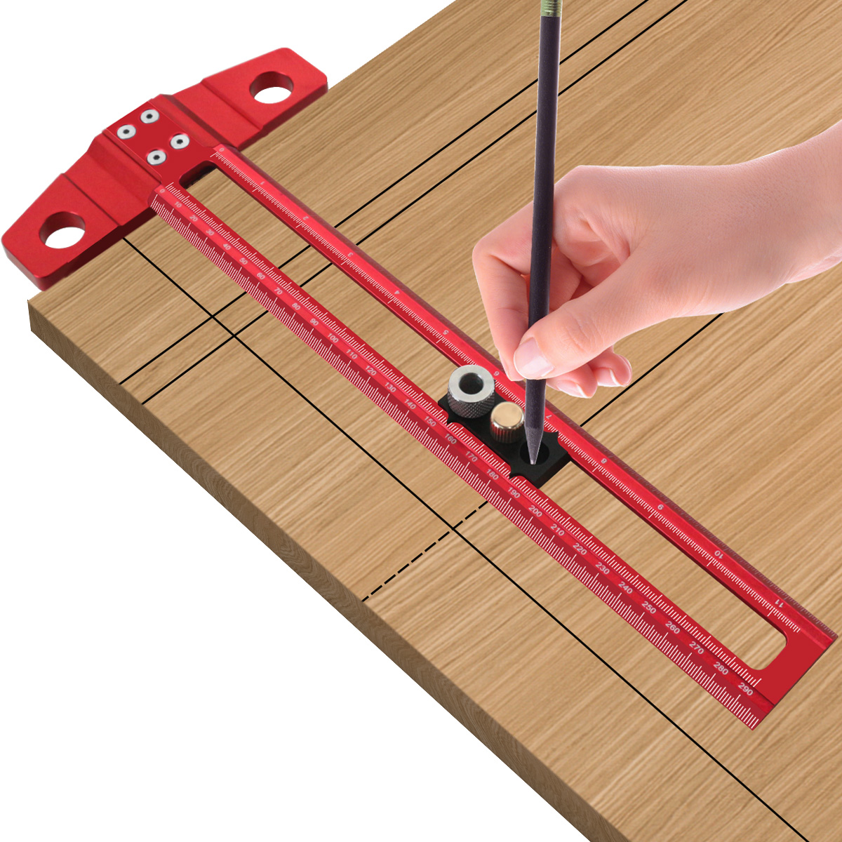 Holzbearbeitung, 2-in-1-Bohrun – Dowel Jig Kit Bewertung und Preis