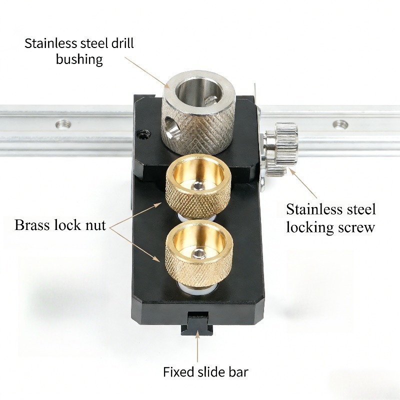 20/30/40 Aluminiumprofil-Bohrf – Dowel Jig Kit Bewertung und Preis