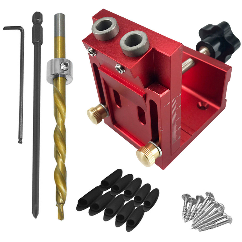 Taschenloch-Bohrvorrichtung 1  – Dowel Jig Kit Bewertung und Preis