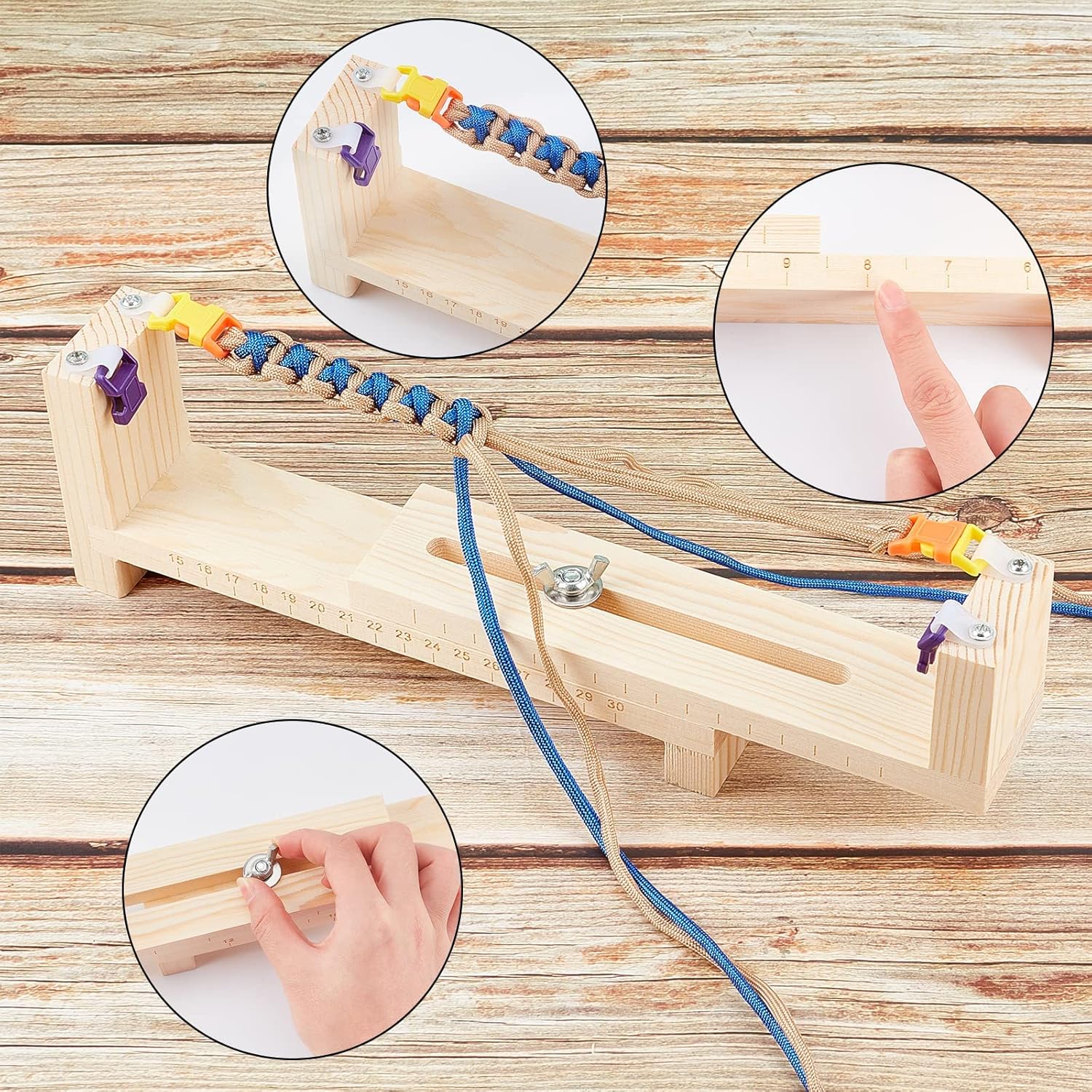 Holz Paracord Jig Armband Make – Dowel Jig Kit Bewertung und Preis