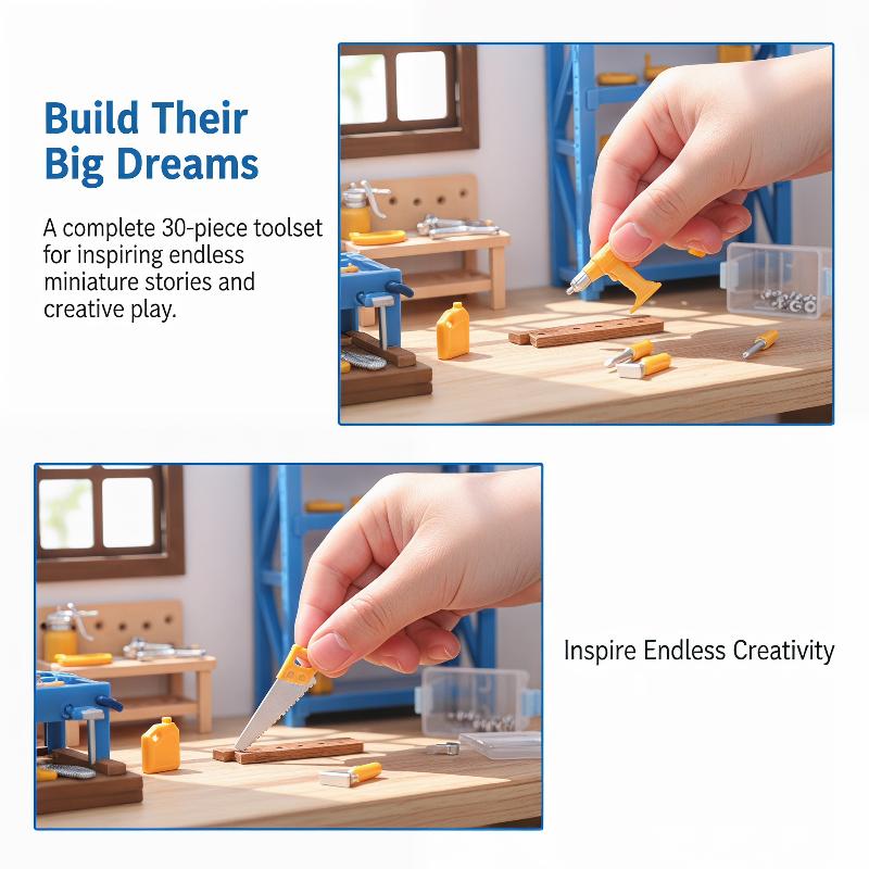 Puppenhaus-Werkstatt Mini-Werk – Mini Workshop Tools Bewertung und Preis